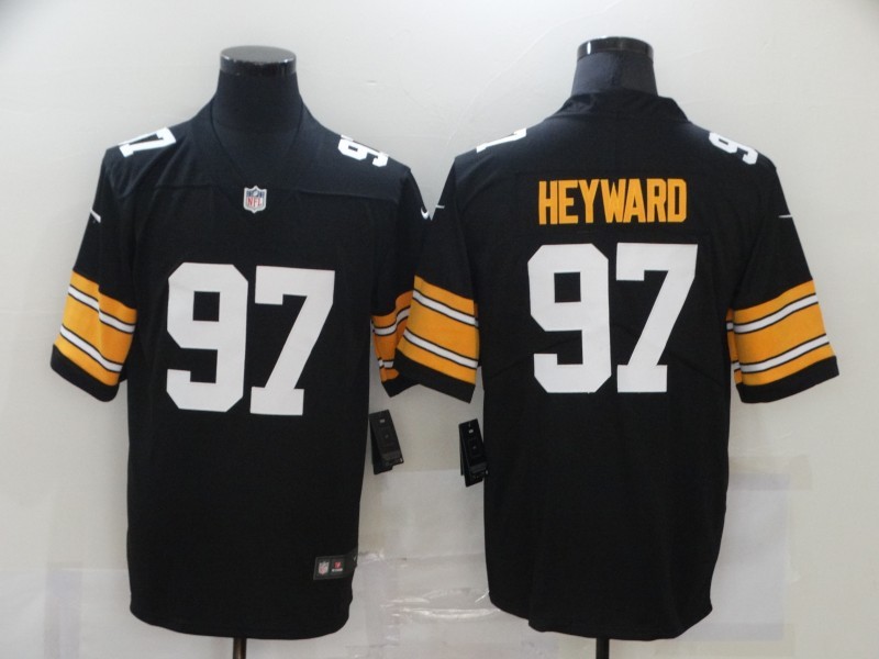 Men's Pittsburgh Steelers Cameron Heyward #97 Black Jersey